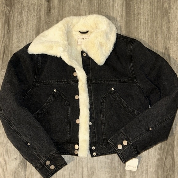 Free people Tia cozy denim jacket - Picture 7 of 12